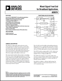 Click here to download AD9878 Datasheet
