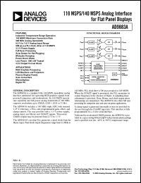 Click here to download AD9883ABSTZ-140 Datasheet