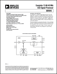 Click here to download AD9945 Datasheet