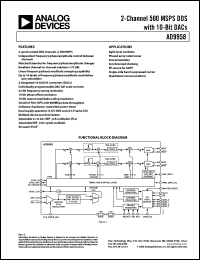 Click here to download AD9958 Datasheet