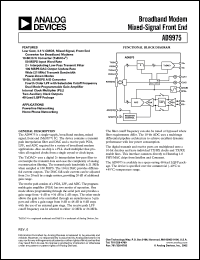 Click here to download AD9975BSTRL Datasheet