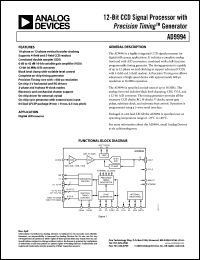 Click here to download AD9994 Datasheet