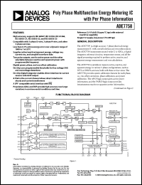 Click here to download ADE7758ARWRL Datasheet