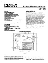 Click here to download ADF4153 Datasheet