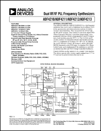 Click here to download ADF4212BCP Datasheet