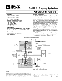 Click here to download ADF4218 Datasheet