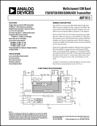 Click here to download EVAL-ADF7012EB1 Datasheet