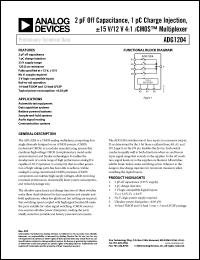 Click here to download ADG1204YRU Datasheet