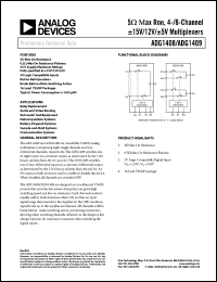 Click here to download ADG1409 Datasheet