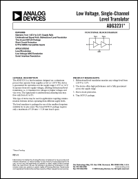 Click here to download ADG3231BRJ-REEL7 Datasheet