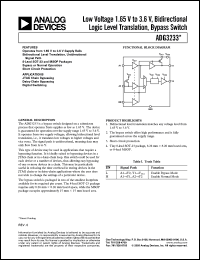 Click here to download ADG3233BRJ-REEL7 Datasheet