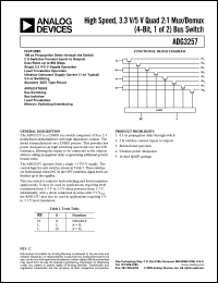 Click here to download ADG3257 Datasheet