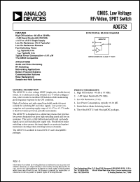 Click here to download ADG752BRM-REEL7 Datasheet