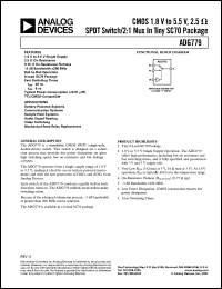 Click here to download ADG779 Datasheet
