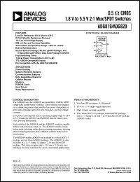 Click here to download ADG819 Datasheet