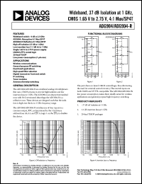 Click here to download ADG904 Datasheet