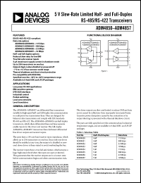 Click here to download ADM4850 Datasheet