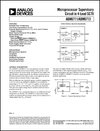 Click here to download ADM6713RAKS-REEL7 Datasheet