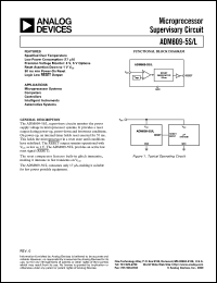 Click here to download ADM809-5SL Datasheet