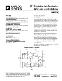 Click here to download ADN2525 Datasheet