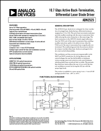 Click here to download ADN2525ACPZ-REEL7 Datasheet