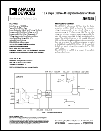 Click here to download ADN2849ACP Datasheet