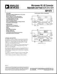 Click here to download ADP1073AR-12 Datasheet