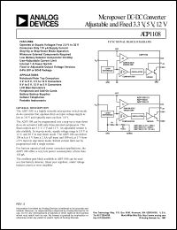 Click here to download ADP1108AR-33 Datasheet