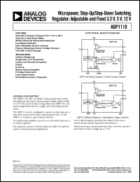 Click here to download ADP1110AR-12 Datasheet