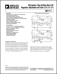 Click here to download ADP1111ANZ Datasheet