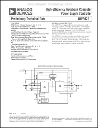 Click here to download ADP3026 Datasheet