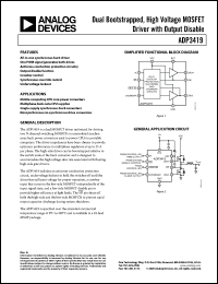 Click here to download ADP3419JRM-REEL Datasheet