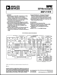 Click here to download ADSP-21161NCCA-100 Datasheet