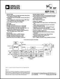 Click here to download ADSP-2141LKS-E1 Datasheet