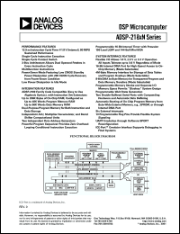 Click here to download ADSP-2184N Datasheet