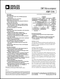 Click here to download ADSP2186 Datasheet