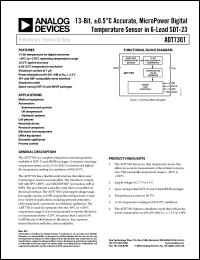Click here to download ADT7301ART Datasheet