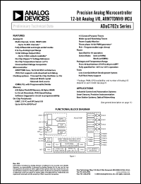 Click here to download ADUC702X Datasheet