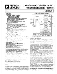Click here to download ADUC831BSZ-REEL Datasheet