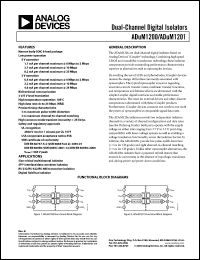 Click here to download ADUM1201AR Datasheet