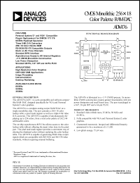 Click here to download ADV476KP50 Datasheet
