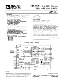Click here to download ADV7150LS110 Datasheet