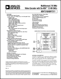 Click here to download ADV7310 Datasheet