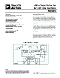 Click here to download ADXRS300ABG-Reel Datasheet