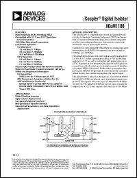 Click here to download ADuM1100AR-RL7 Datasheet