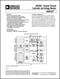 Click here to download ADM1027ARQZ Datasheet