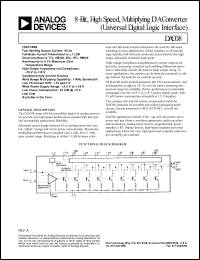 Click here to download DAC08RC/883 Datasheet