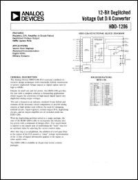 Click here to download HDD-1206JW Datasheet