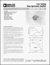 Click here to download HOS-050A Datasheet