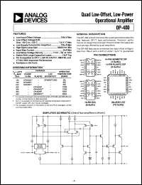 Click here to download OP-400ATC/883 Datasheet